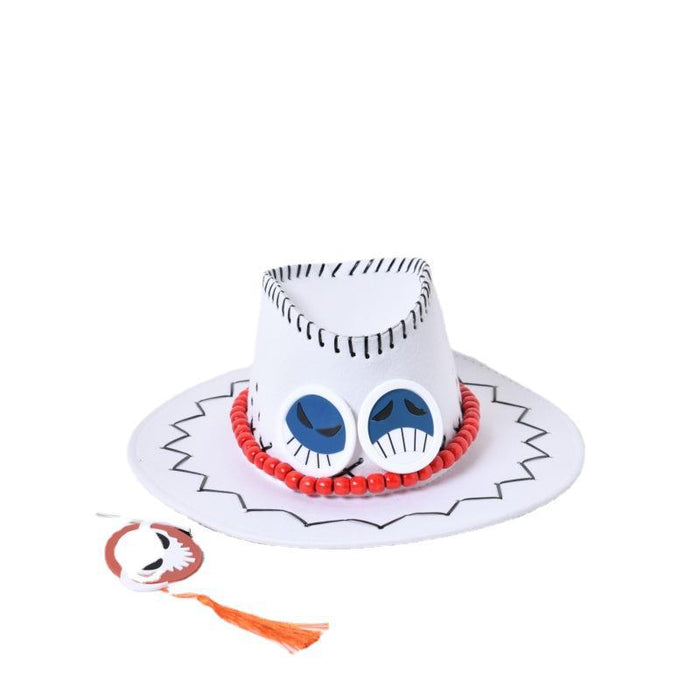 Wholesale Cowboy Hat Cosplay Props Accessories For One Piece Anime Cartoon Character Jeans Hat