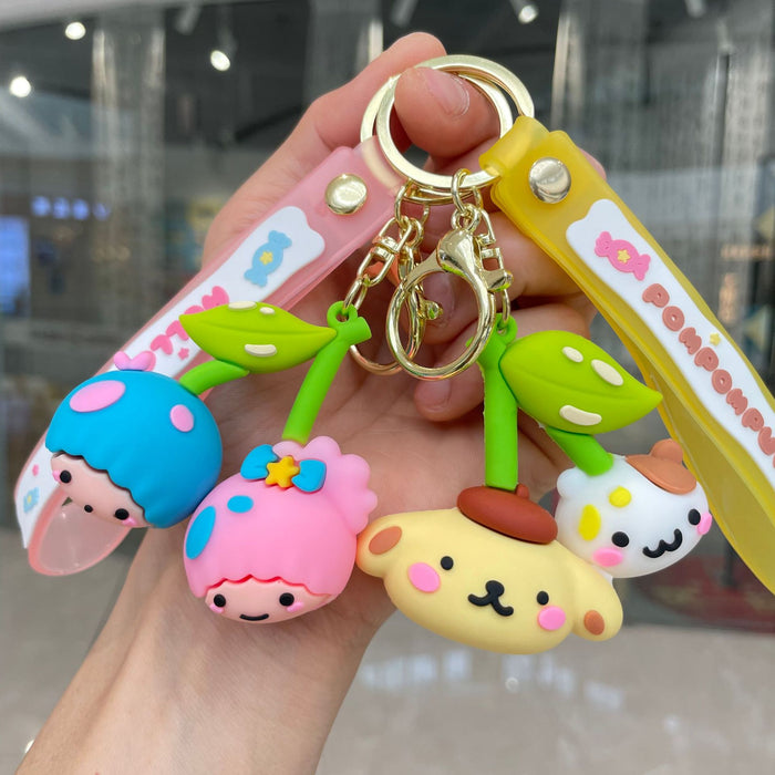 Wholesale Cartoon PVC Doll Keychain JDC-KC-YaoP010