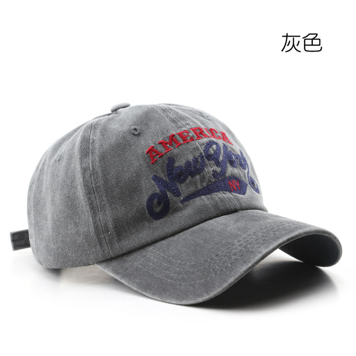 Wholesale Cotton Fashionhats Baseball Caps Vintage Letter Embroidery JDC-FH-TuL007