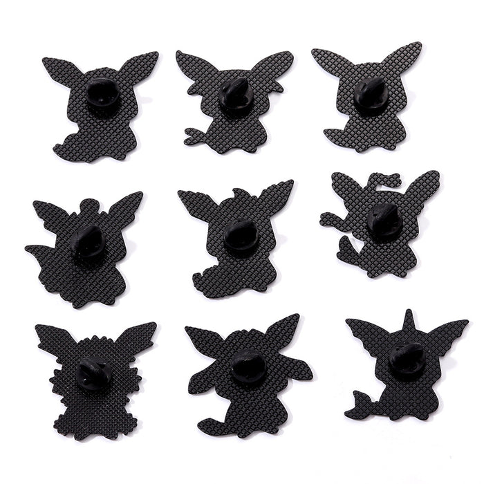 Wholesale Environmentally friendly zinc alloy brooch with oil drop imitation enamel cute schoolbag decoration badge