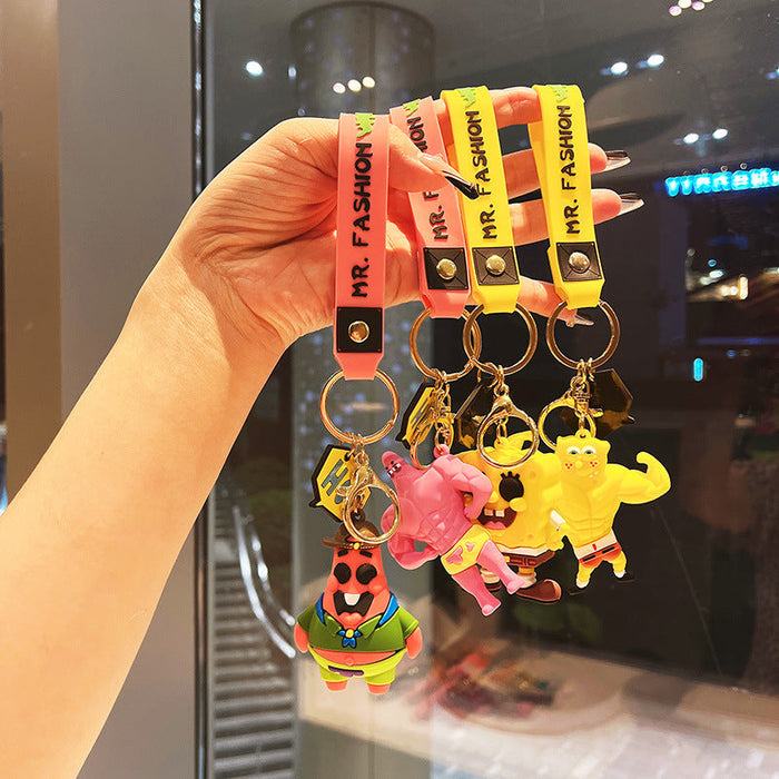 Wholesale PVC cute cartoon key chain (F) JDC-KC-JuJi037