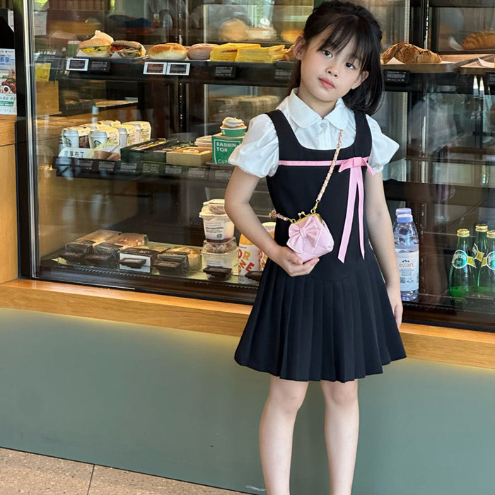 Wholesale Single shoulder bag fashion diamond grid solid color bow crossbody bag new chain