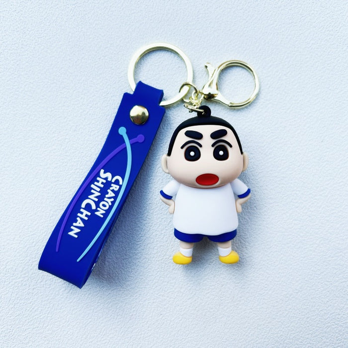 Wholesale PVC Cartoon Doll Keychain JDC-KC-WuYi207