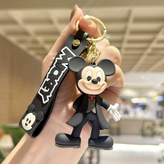 Wholesale Silicone Cartoon Doll Keychain JDC-KC-ZiX025