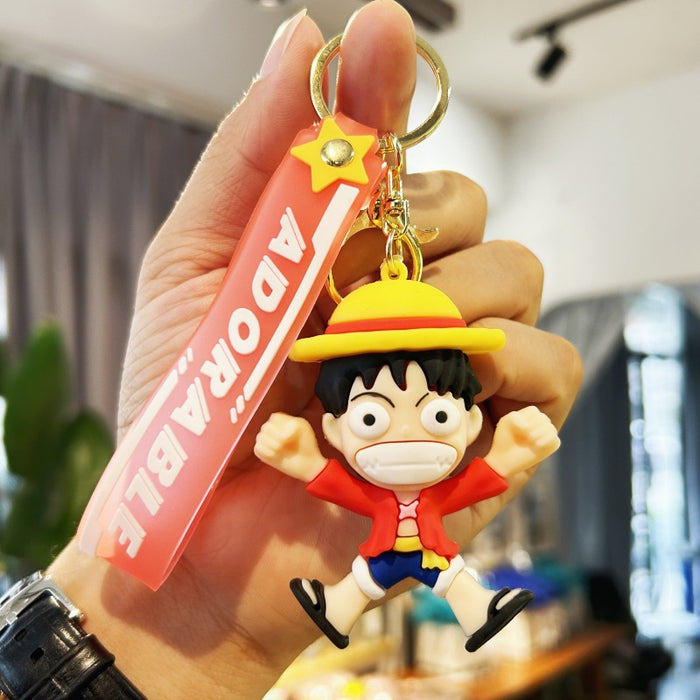 Wholesale Cartoon Doll PVC Keychain JDC-KC-ChuC035