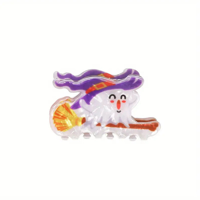 Wholesale  Pumpkin Clip Green Rotten Apple Ghost Shark Clip Punk Style Ponytail Clip Headwear