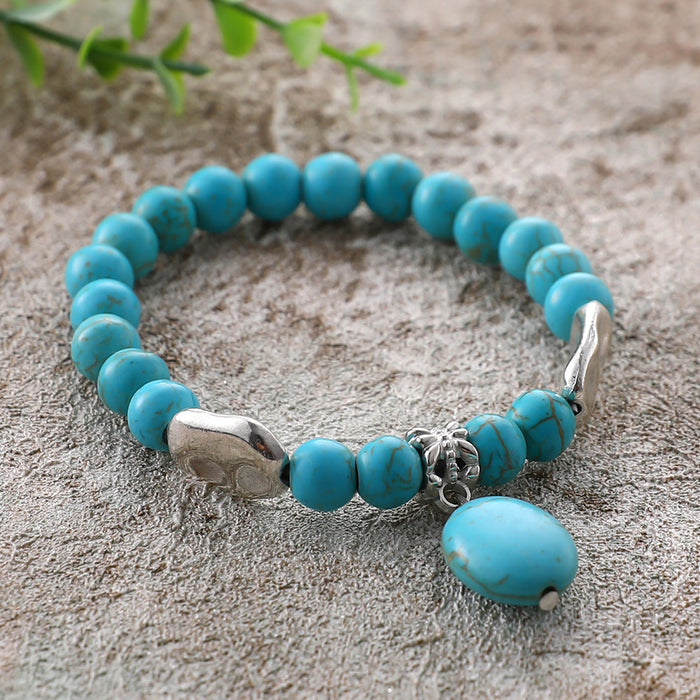 Wholesale Turquoise Beaded Bracelet JDC-BT-KeR001