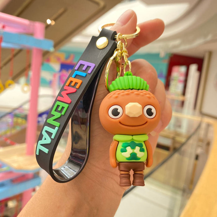 Cadena de teclas de muñeca de dibujos animados al por mayor JDC-KC-JCAI080