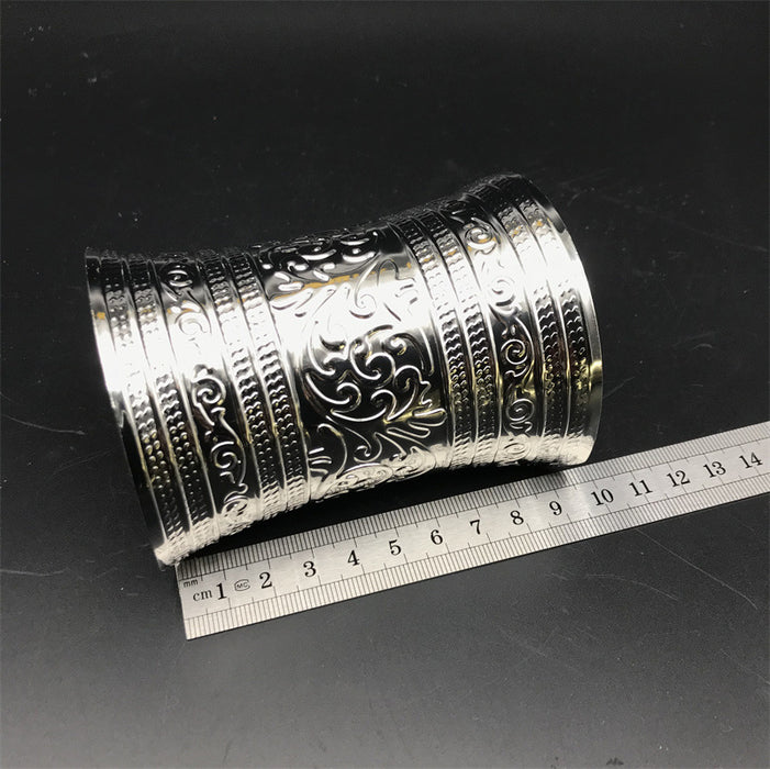 Wholesale Vintage Alloy Electroplated Wide Bracelet JDC-BT-FaX002