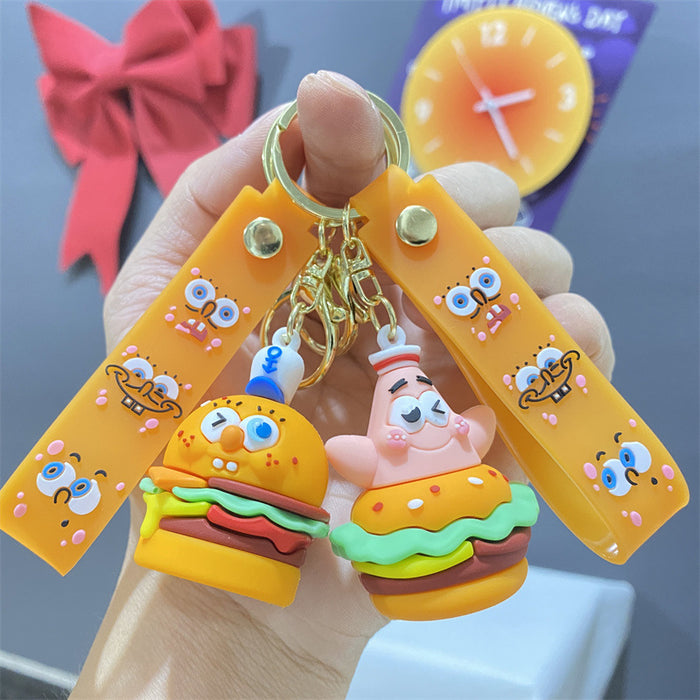 Wholesale PVC Cute Cartoon Doll Keychain JDC-KC-WuYi059