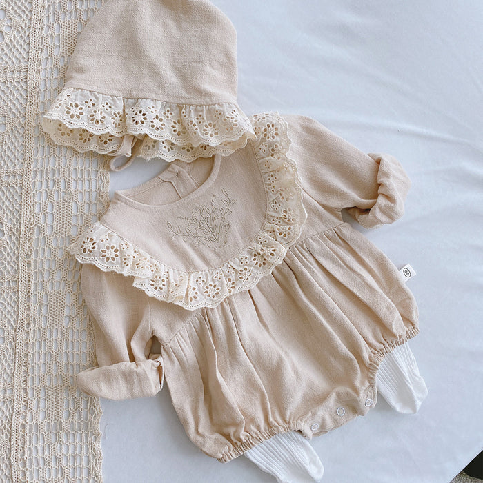 Wholesale Baby Lace Autumn Clothes Newborn Clothes JDC-BC-XZXY012