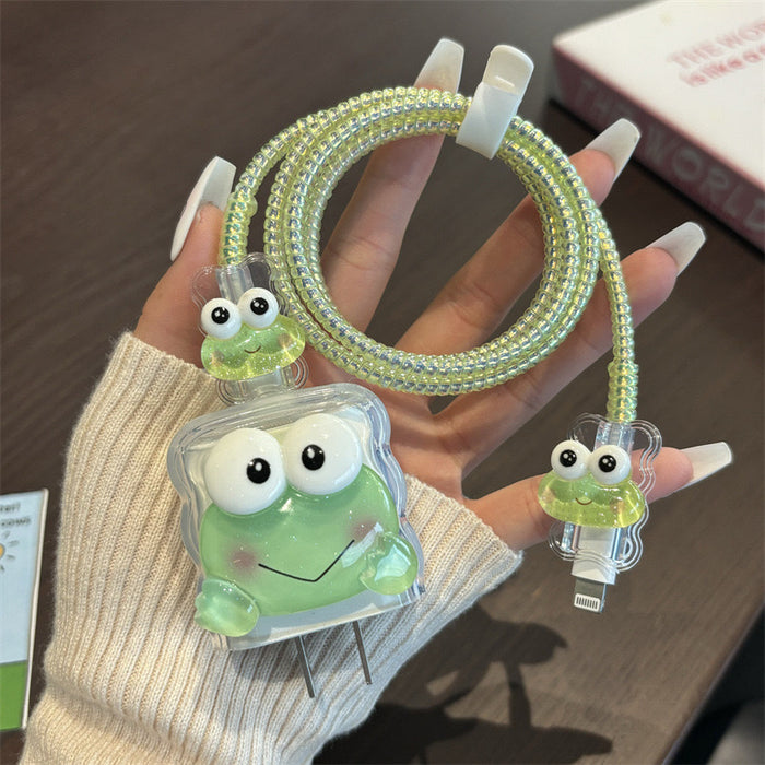Wholesale 10pcs/ set Frog Charger Protective Case 20W