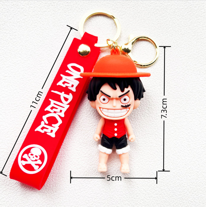 Wholesale PVC Cartoon Doll Keychain JDC-KC-WuYi036