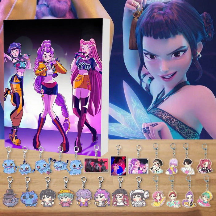 Wholesale Cross-border KPOP Christmas Countdown Calendar Blind Box