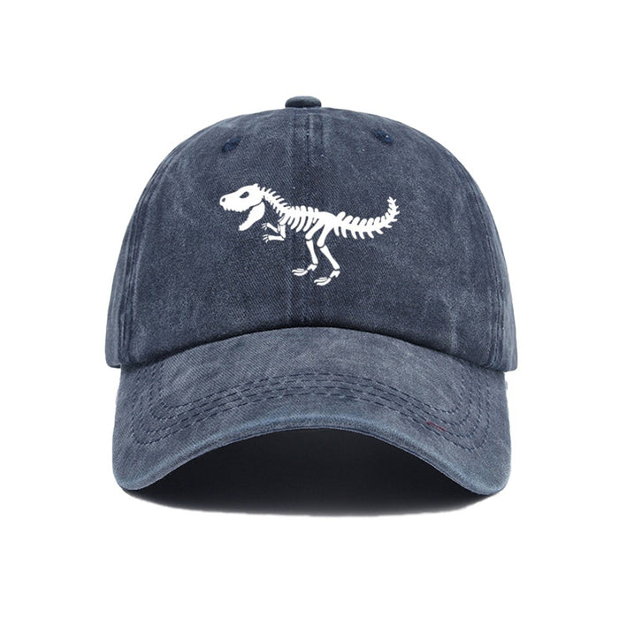 Wholesale New printed baseball cap washed fashionable cotton hat casual duckbill cap