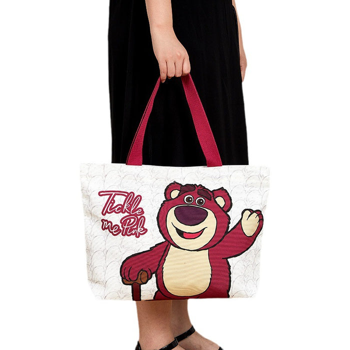 Wholesale Cartoon Cute Large Capacity Canvas Handbag JDC-HB-AoYi002