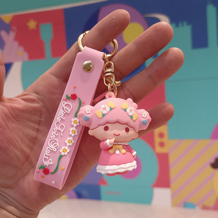 Wholesale Silicone Cartoon Figure Keychain JDC-KC-YiChang014