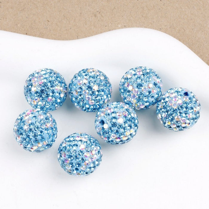 Wholesale Polymer Clay Diamond Ball Beads JDC-BDS-JinWD002