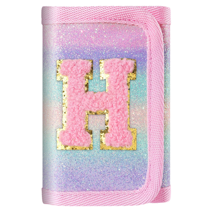Wholesale Canvas Rainbow Letter Coin Purse Keychain Wallet Unisex Boutique