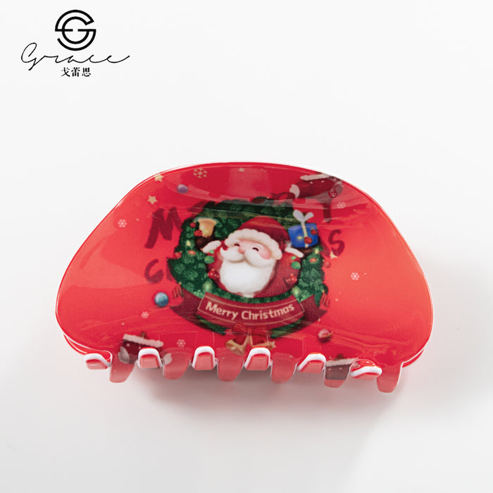 Wholesale Christmas grab clip hair clip back head headdress hairpin