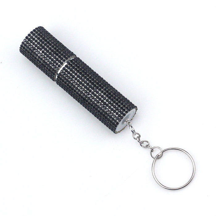 Wholesale Stylish 10Ml Rhinestone Perfume Bottle Pendant Portable Fashion Jewelry Accessory Gift Resale