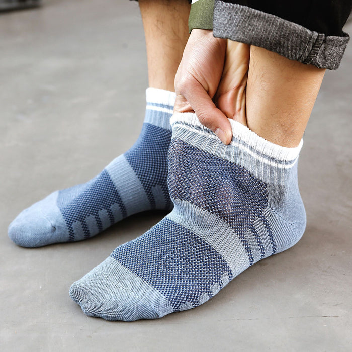 Wholesale New Socks Short Socks Thin Ship Socks Mesh Breathable Cotton Socks Sports Socks Short Tube Socks