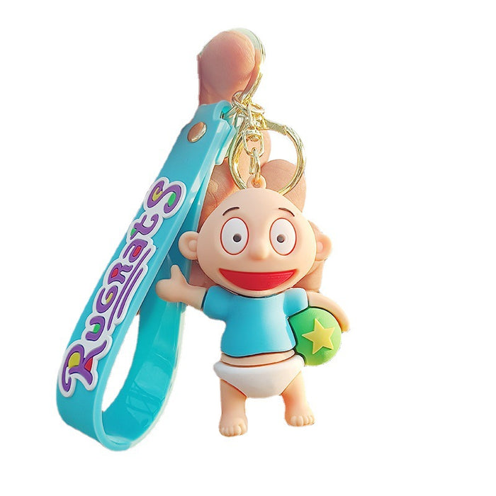 Wholesale Cute Soft PVC Soldier Figurine Keychain