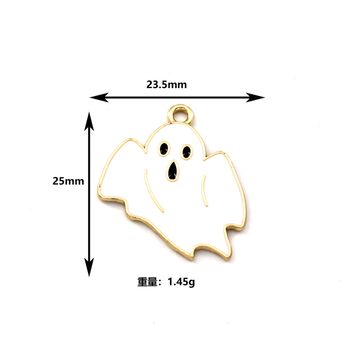 Wholesale 10cs   series diy alloy oil earrings pendant accessories factory direct sales