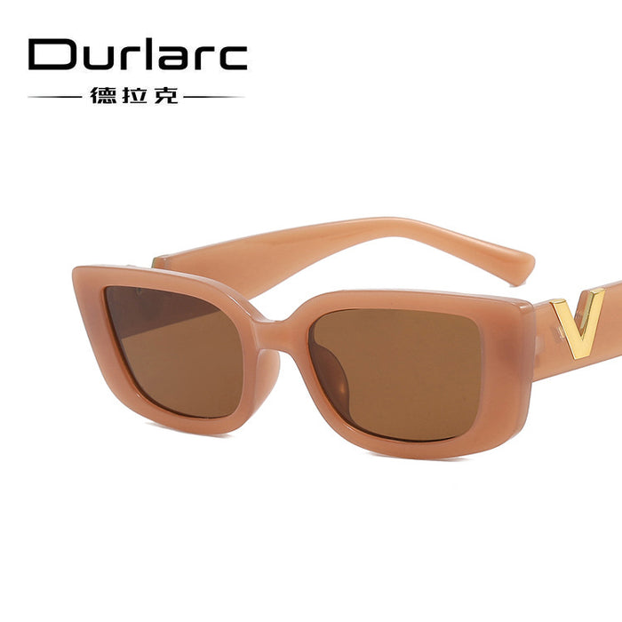 Wholesale Fashion Glasses, Personalized Polygonal Sunglasses, Retro Small Frame Sunglasses, Trendy