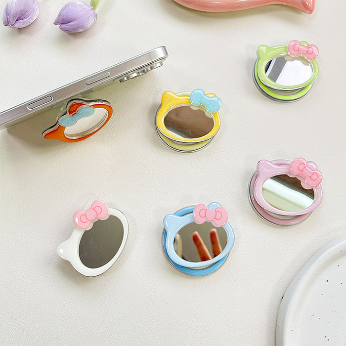 Wholesale Bowknot mirror Phone stand