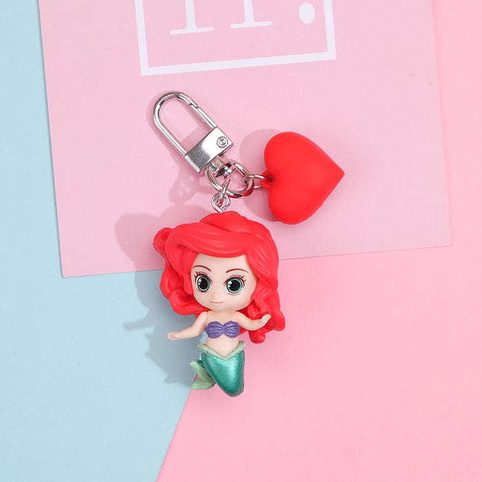 Wholesale Cartoon Doll Resin Keychain JDC-KC-QingMou003