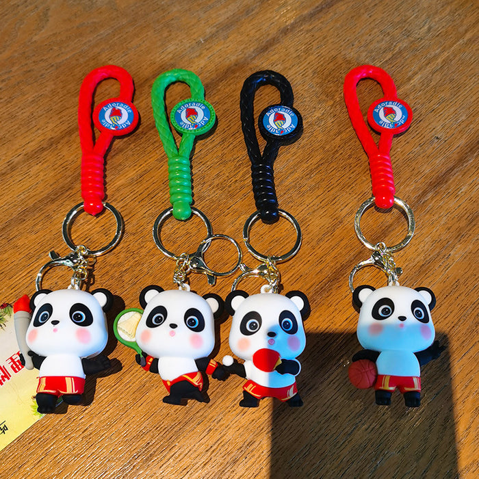 Wholesale Cartoon Doll 3D Rubber Keychain JDC-KC-Tingm068