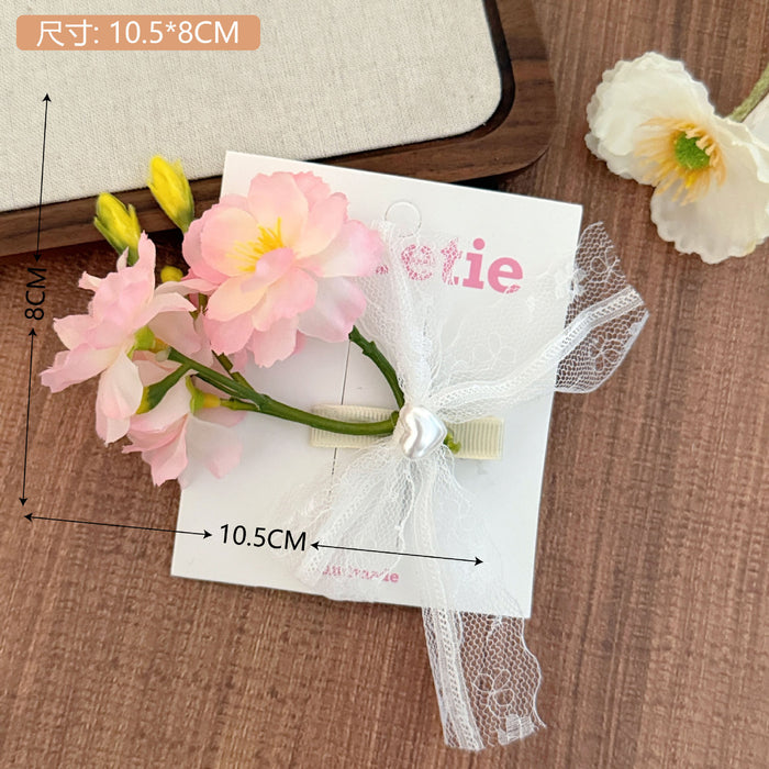 Wholesale Forest style versatile temperament decoration clip, atmosphere, bangs, side clip, hair clip, broken hair clip