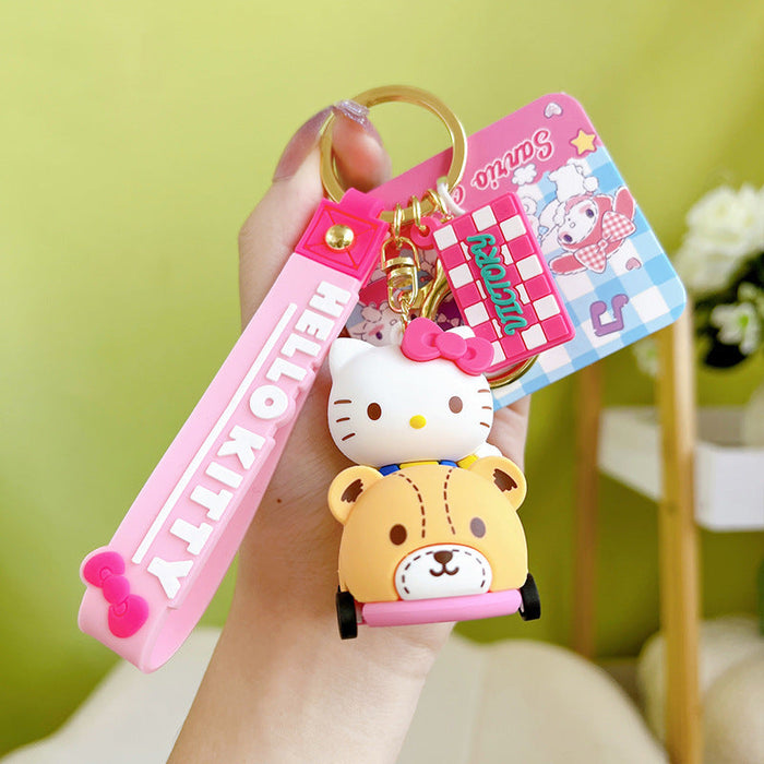 Wholesale Cartoon Family Car Doll Keychain JDC-KC-YanG001