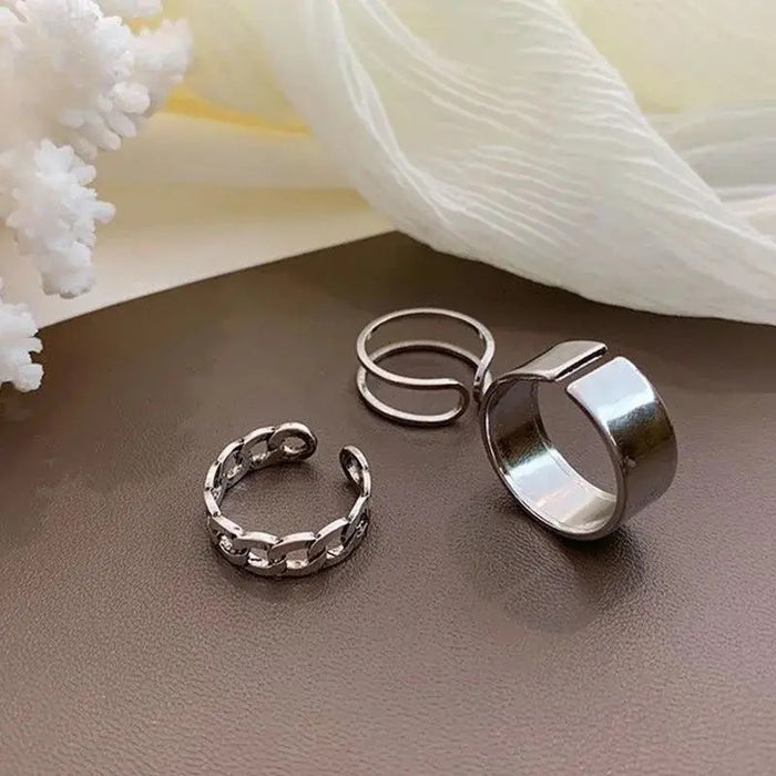 Wholesale Open adjustable index finger joint ring cold style niche