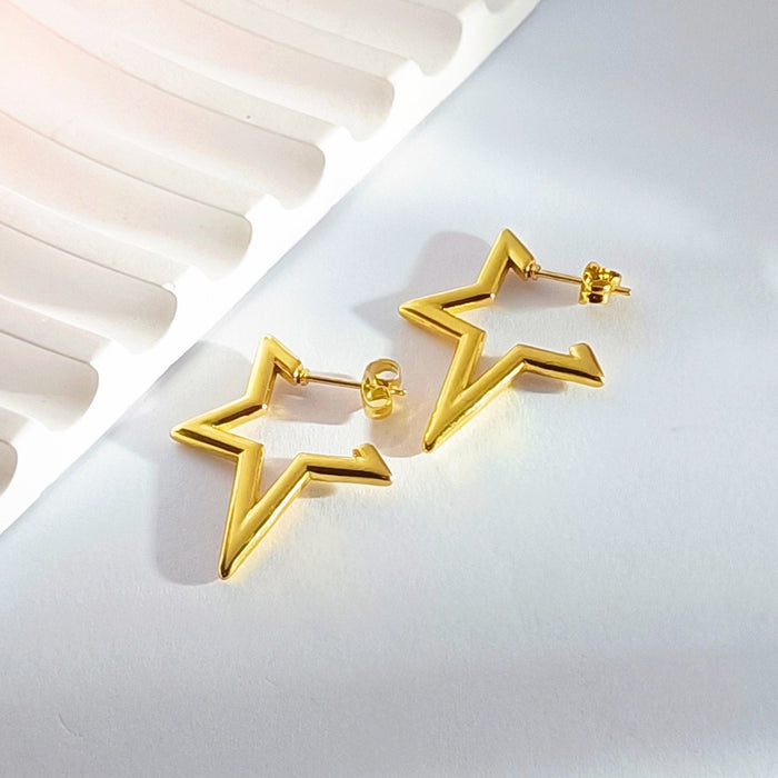 Wholesale irregular geometric ear buckle