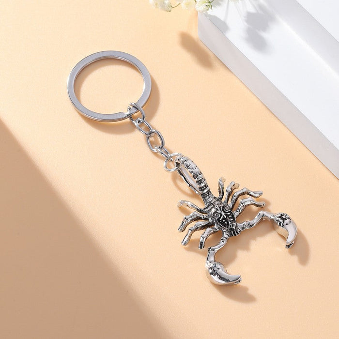 Wholesale Metal Scorpion Pattern Keychains JDC-KC-RongR011