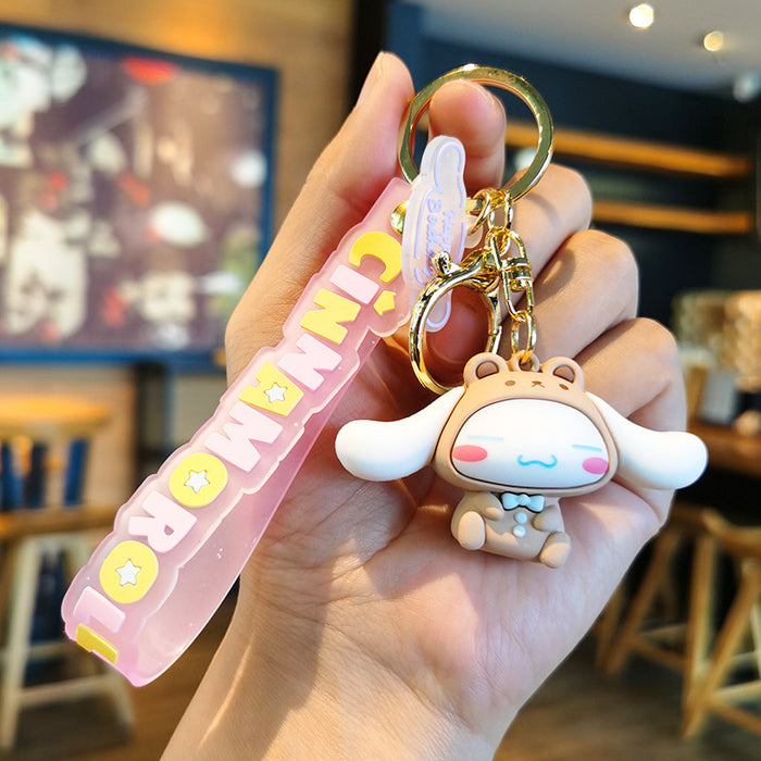 Wholesale Cartoon Doll Silicone Keychain JDC-KC-Tingm267