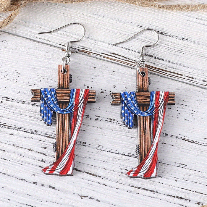 Wholesale New Cross Acrylic Flat Earrings and Accessories