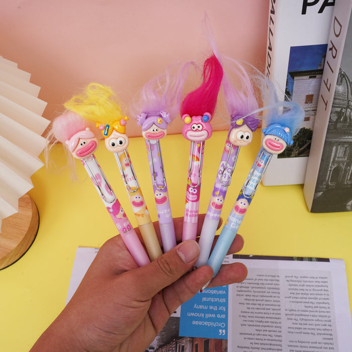 Wholesale Push Pen Color Value Stationery Gel Pen