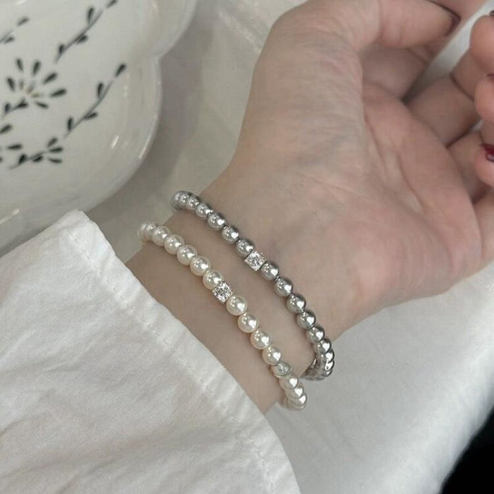 Wholesale Zircon Square Girls' Bracelet