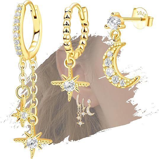 Wholesale Gold plated laminated smooth ear loops, simple and niche garden loops, circular ear buckles, personalized temperament, earrings, and plain earrings