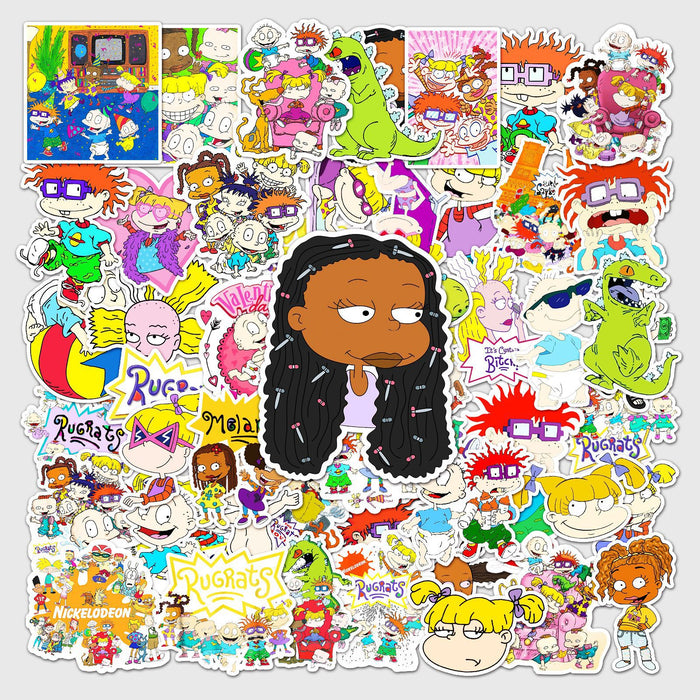 Wholesale 50pcs graffiti cartoon animation  stickers