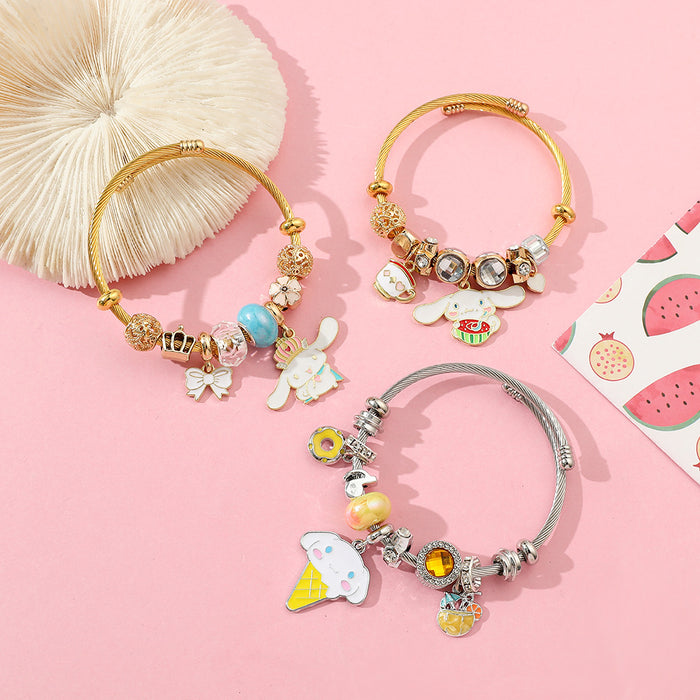 Wholesale DIY bead bracelet rhinestone