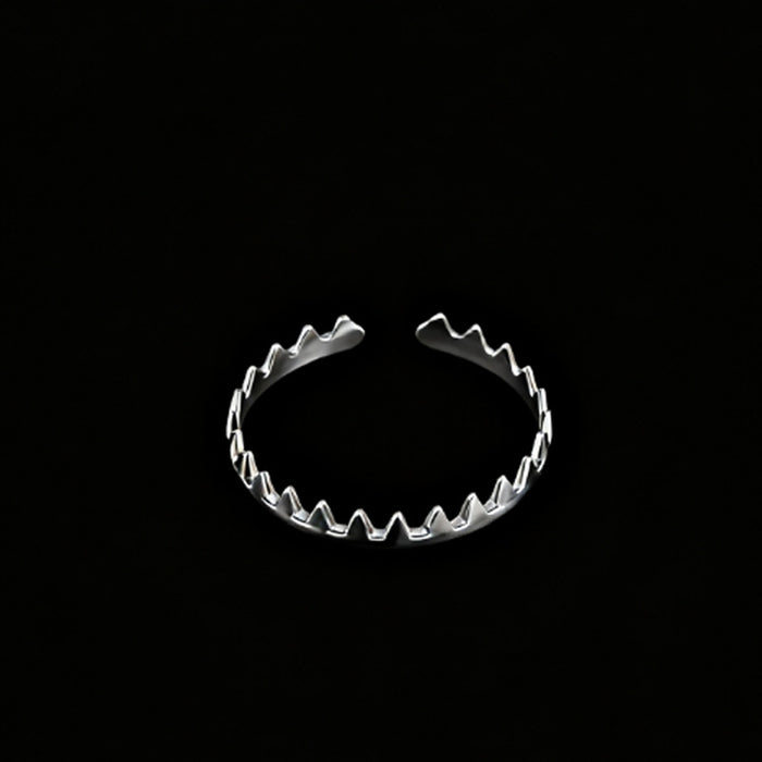 Wholesale Titanium steel d adjustable creative niche minimalist ring