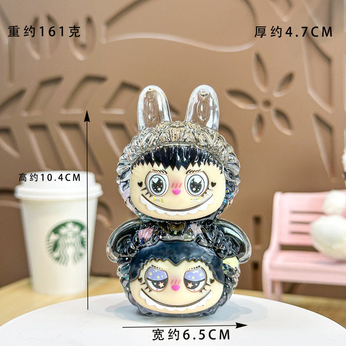 Wholesale Liquid Sand Large Turtle Rabbit Luminous Ornament Blind Bag Stall Items