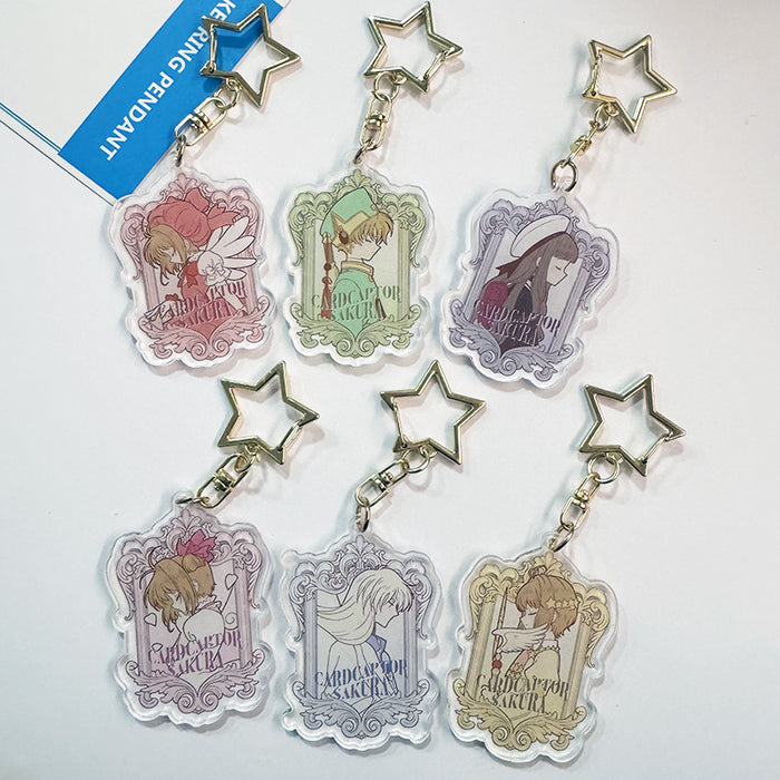 Wholesale Anime peripheral acrylic keychain