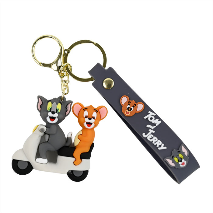 Wholesale PVC Cartoon Doll Keychain JDC-KC-BaoDou011