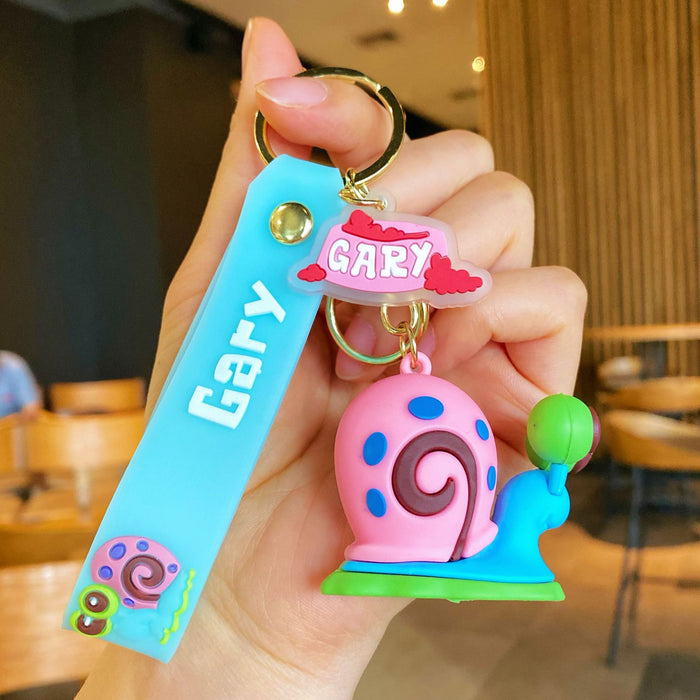 Wholesale Silicone Cartoon Doll Keychain JDC-KC-JiShi001