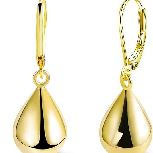 Wholesale Earrings Water Drop Pendant Earrings Simple Commuter Style